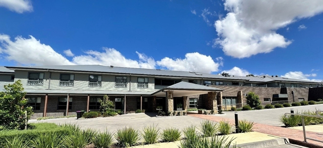 The entrance of Wallan Community Aged Care